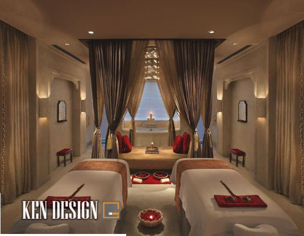 thiết kế spa nhỏ